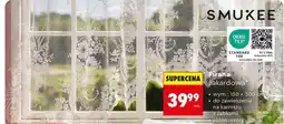 Biedronka Firana żakardowa oferta