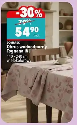 Biedronka Obrus wodoodporny Tognana IVJ oferta