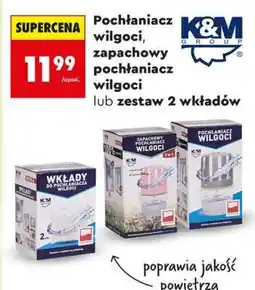 Biedronka Pochłaniacz wilgoci, zapachowy pochłaniacz wilgoci lub zestaw 2 wkładów oferta