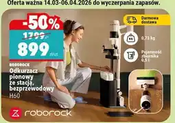 Biedronka ROBOROCK Odkurzacz pionowy ze stacją, bezprzewodowy H60 oferta