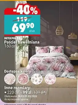 Biedronka Pościel bawełniana oferta