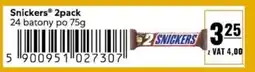 Eurocash Snickers 2pack oferta