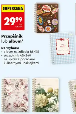 Biedronka Przepiśnik lub album oferta