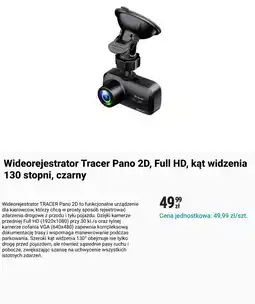 Biedronka Wideorejestrator Tracer Pano 2D, Full HD, kąt widzenia 130 stopni, czarny oferta