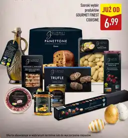 ALDI Szeroki wybór produktów GOURMET FINEST COUISINE oferta