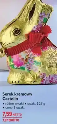 Makro Serek kremowy Castello różne smaki oferta