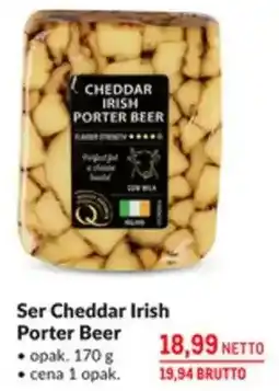 Makro Ser Cheddar Irish Porter Beer oferta