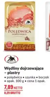 Makro Wędliny dojrzewające - plastry polędwica, szynka, boczek oferta