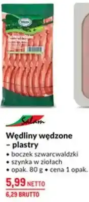 Makro Wędliny wędzone - plastry boczek szwarcwaldzki, szynka w ziołach oferta