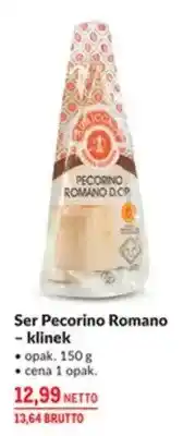 Makro Ser Pecorino Romano - klinek oferta