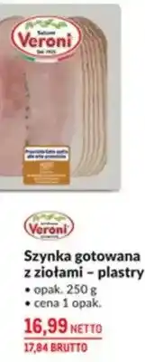 Makro Szynka gotowana z ziołami - plastry oferta