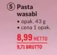 Makro Pasta wasabi oferta