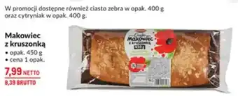 Makro Makowiec z kruszonką oferta