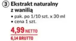 Makro Ekstrakt naturalny z wanilią oferta
