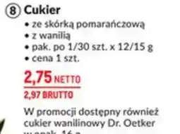 Makro Cukier ze skórką pomarańczową z wanilią oferta