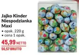 Makro Jajko Kinder Niespodzianka Maxi oferta