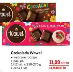 Makro Czekolada Wawel - wybrane rodzaje oferta
