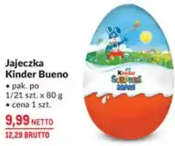 Makro Jajeczka Kinder Bueno oferta