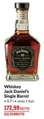 Makro Whiskey Jack Daniel's Single Barrel oferta