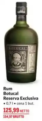 Makro Rum Botucal Reserva Exclusiva oferta