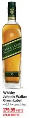 Makro Whisky Johnnie Walker Green Label oferta