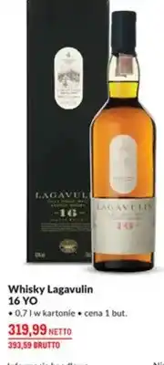 Makro Whisky Lagavulin 16 YO oferta