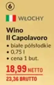 Makro Wino Il Capolavoro białe półsłodkie oferta