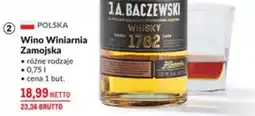 Makro Whisky J.A. Baczewski 1782 oferta