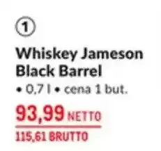 Makro Whiskey Jameson Black Barrel oferta