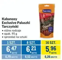 Makro Kabanosy Exclusive Paluszki Tarczyński oferta
