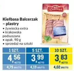 Makro Kiełbasa Balcerzak - plastry oferta