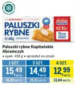 Makro Paluszki rybne Kapitańskie Abramczyk oferta