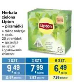 Makro Herbata zielona Lipton - piramidki oferta