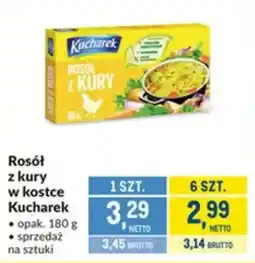 Makro Rosół z kury w kostce Kucharek oferta