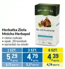 Makro Herbatka Zioła Mnicha Herbapol oferta