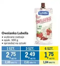 Makro Owsianka Lubella oferta