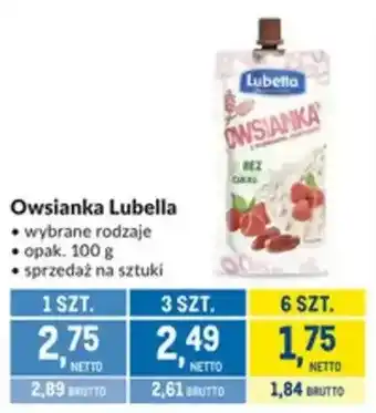 Makro Owsianka Lubella oferta