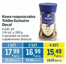 Makro Kawa rozpuszczalna Tchibo Esclusive Decaf oferta