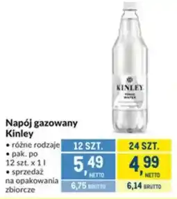 Makro Napój gazowany Kinley oferta
