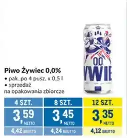 Makro Piwo Żywiec 0,0% oferta