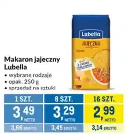 Makro Makaron jajeczny Lubella oferta