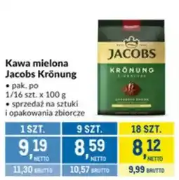 Makro Kawa mielona Jacobs Krönung oferta