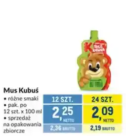 Makro Mus Kubuś oferta