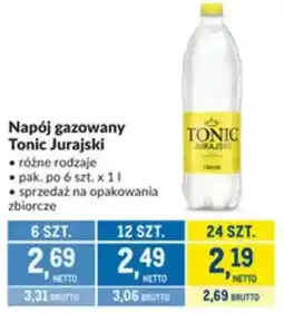 Makro Napój gazowany Tonic Jurajski oferta