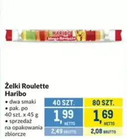 Makro Żelki Roulette Haribo oferta