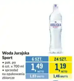 Makro Woda Jurajska Sport oferta