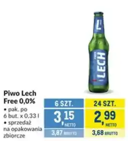 Makro Piwo Lech Free 0,0% oferta