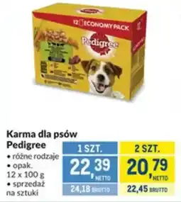 Makro Karma dla psów Pedigree różne rodzaje oferta