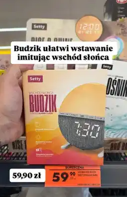 Biedronka Budzik wschód słońca oferta