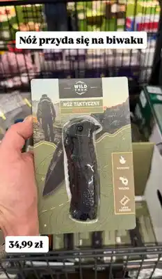 Biedronka Nóż taktyczny składany oferta
